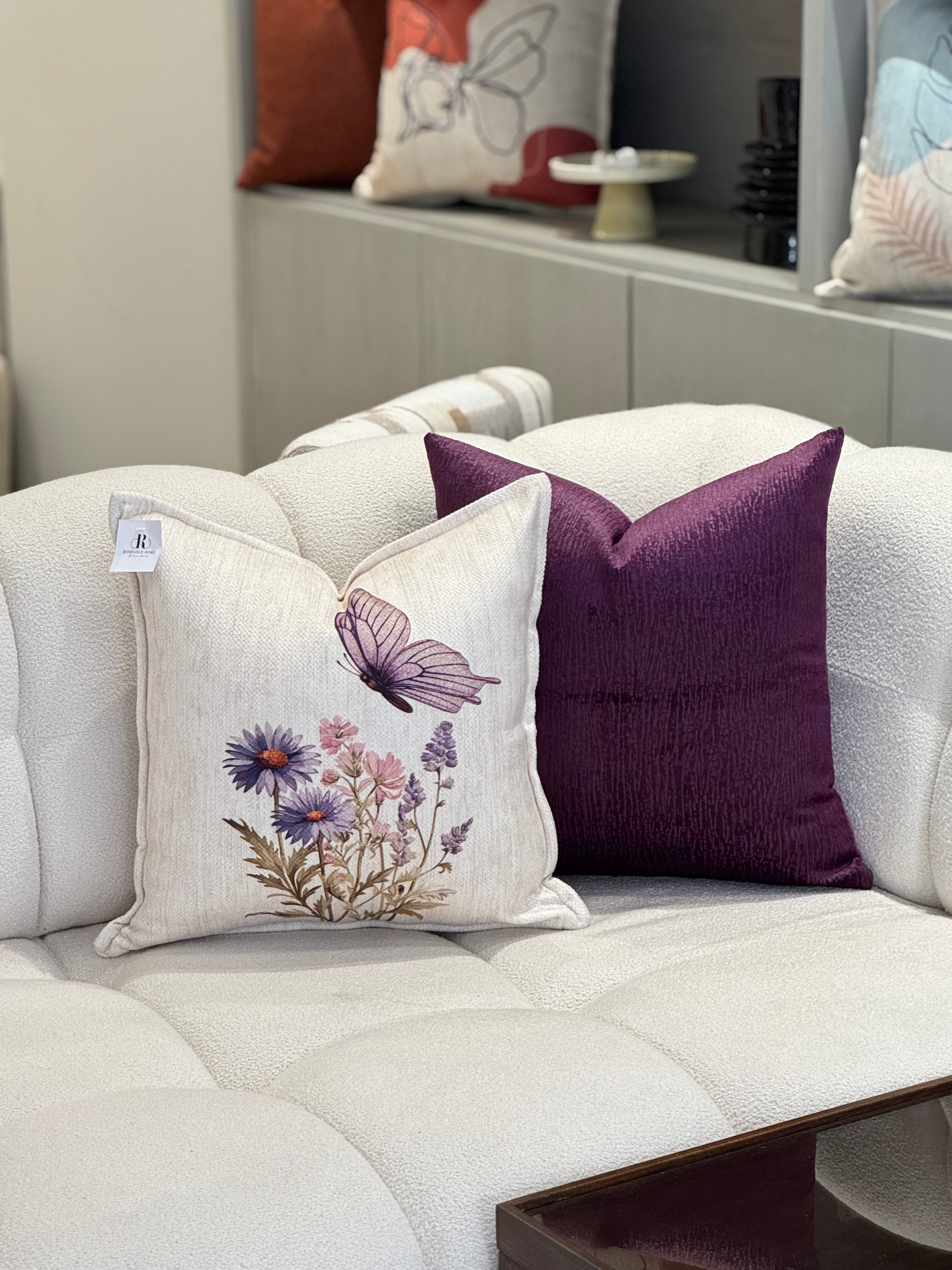 Coussin velours KURT
