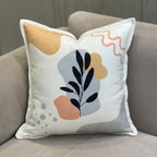 Coussin en velours design Floral