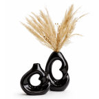 Vase Duo “Aura” – Sculpture Élégante en Céramique