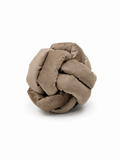 Coussin noeud taupe