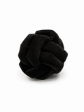 Coussin noeud Noir