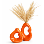 Vase Duo “Aura” – Sculpture Élégante en Céramique