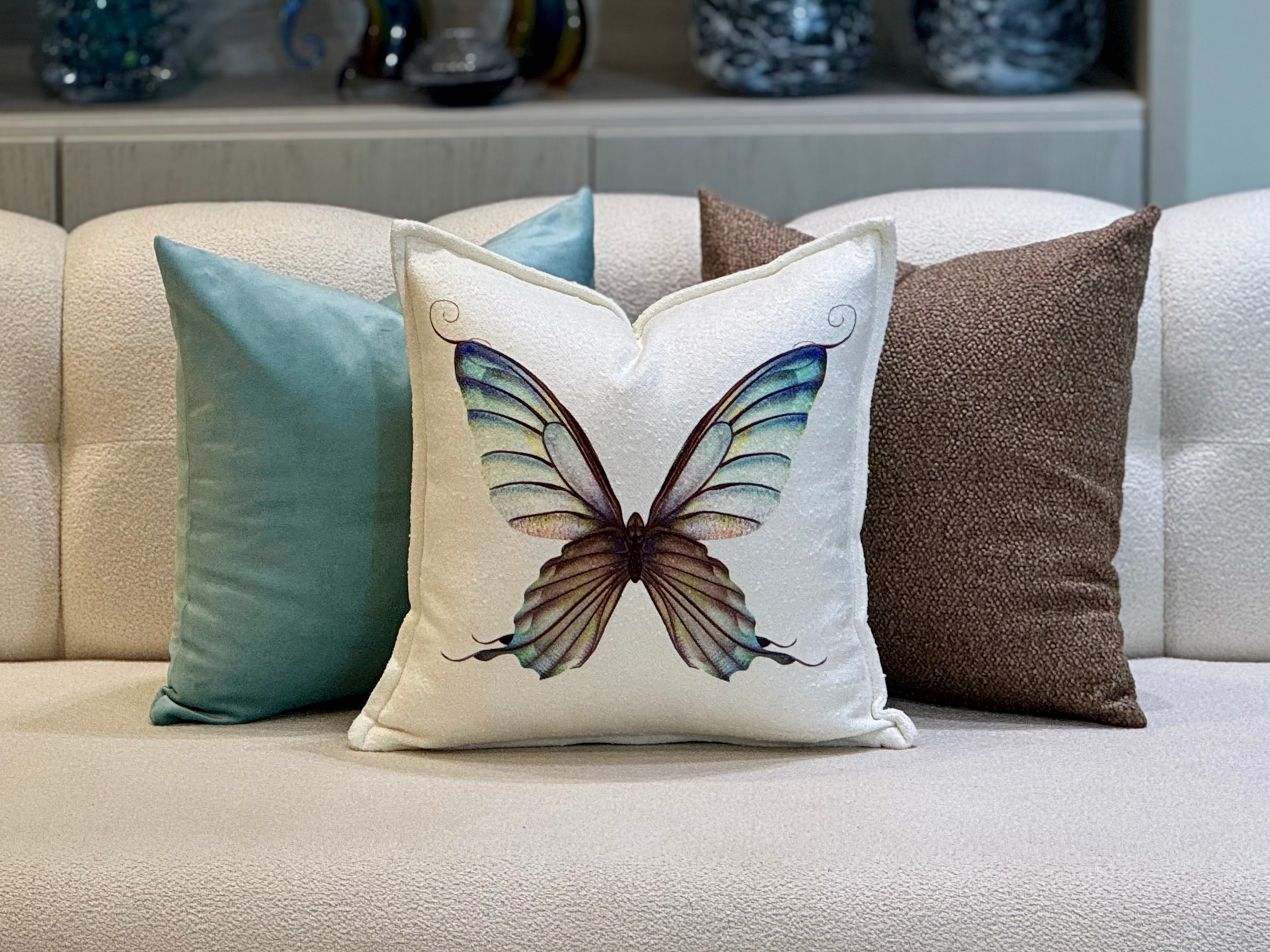 Coussin velours SONDA