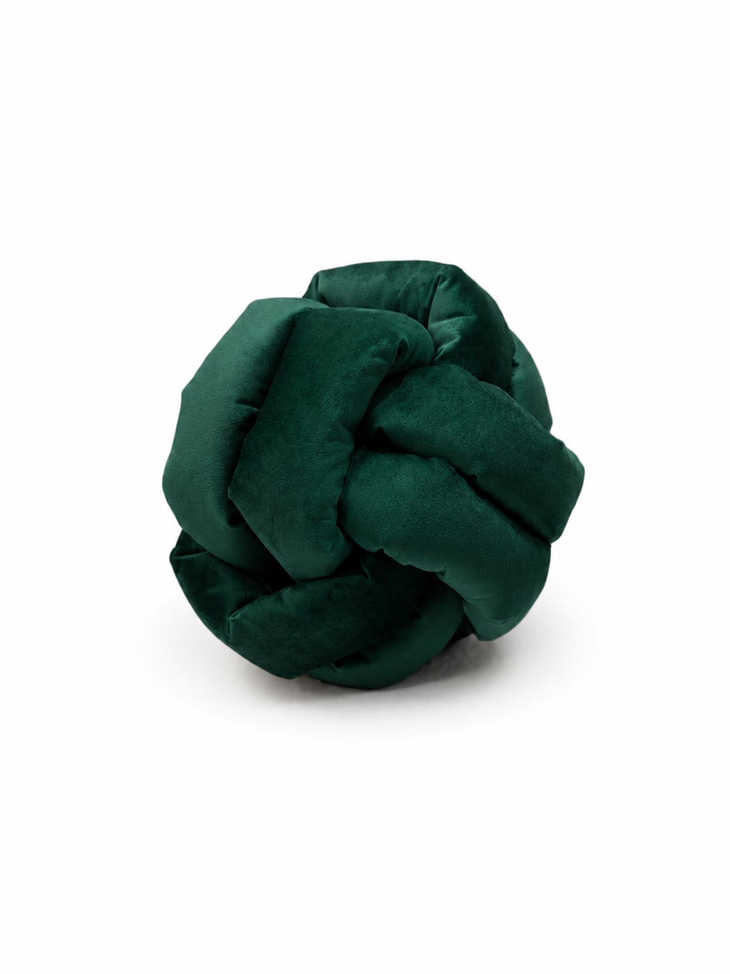 Coussin noeud vert