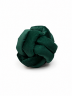 Coussin noeud vert