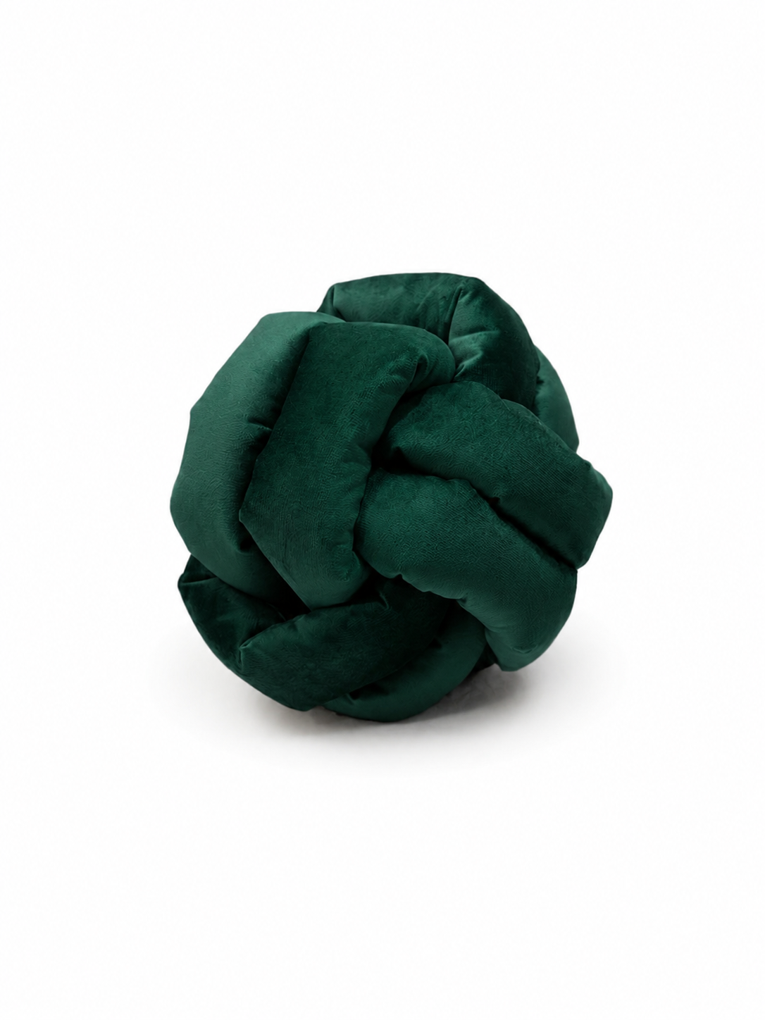 Coussin noeud vert