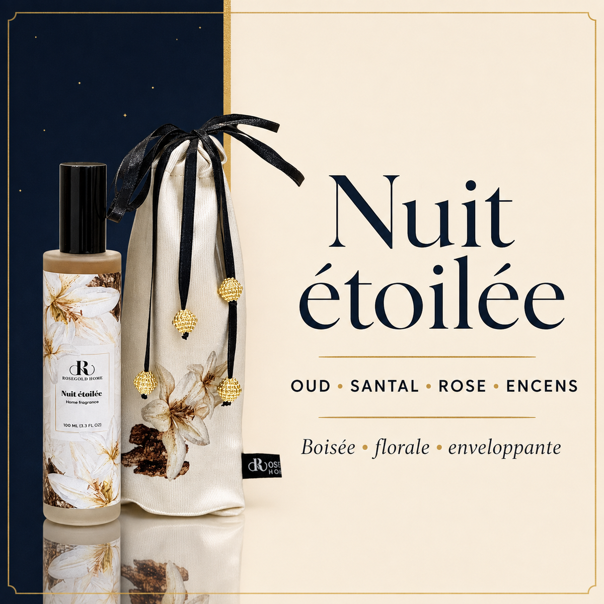 Nuit étoilée – Parfum d’ambiance 100 ml