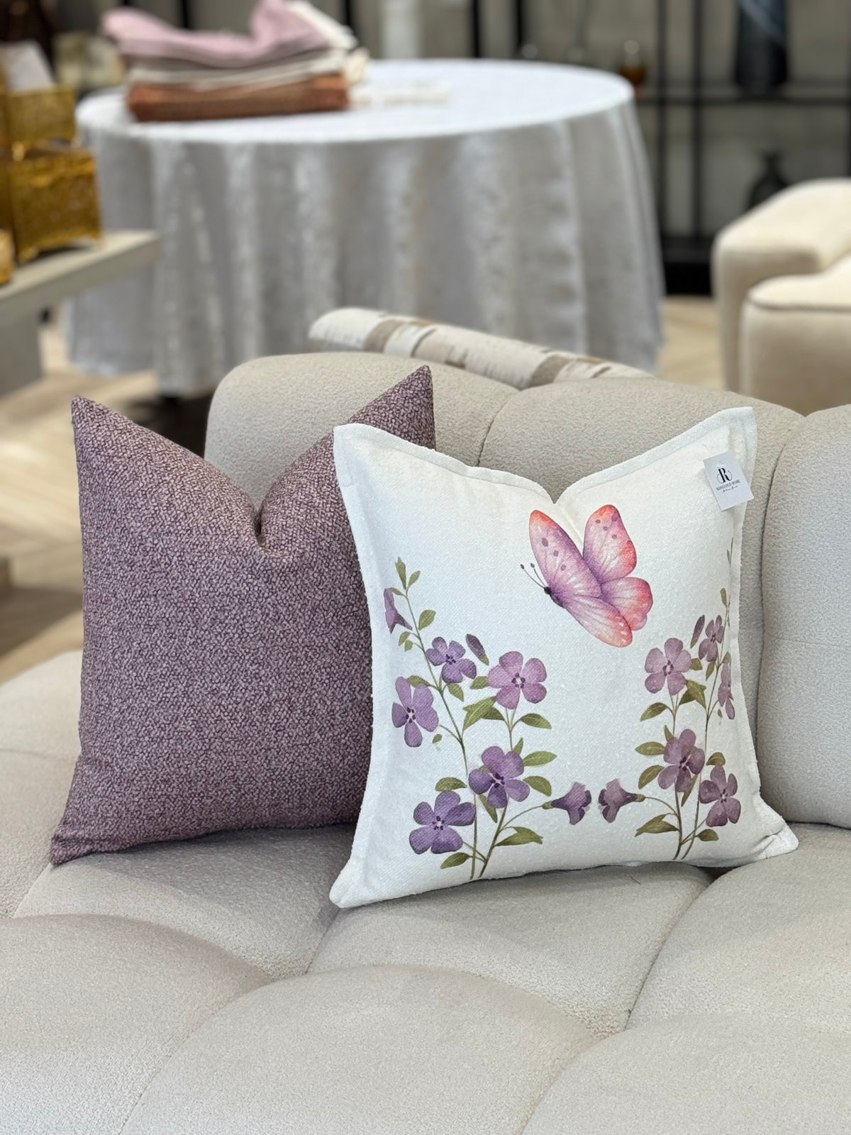 Coussin velours MAEVA