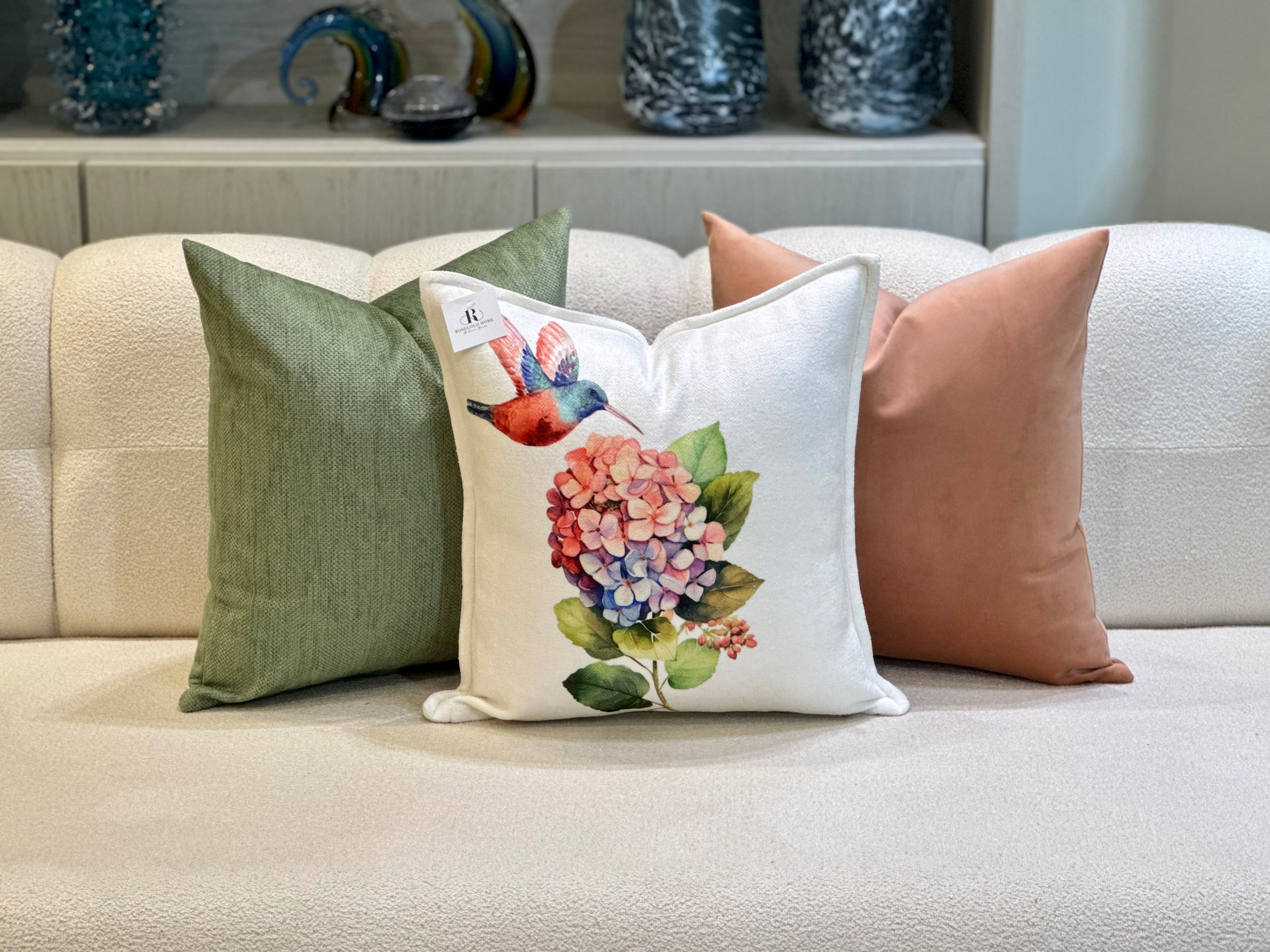 Coussin velours FENA