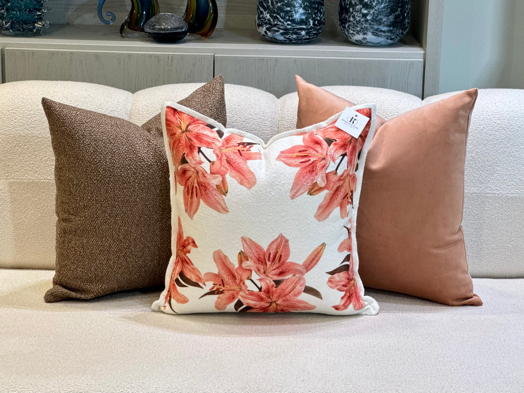Coussin velours PINKY