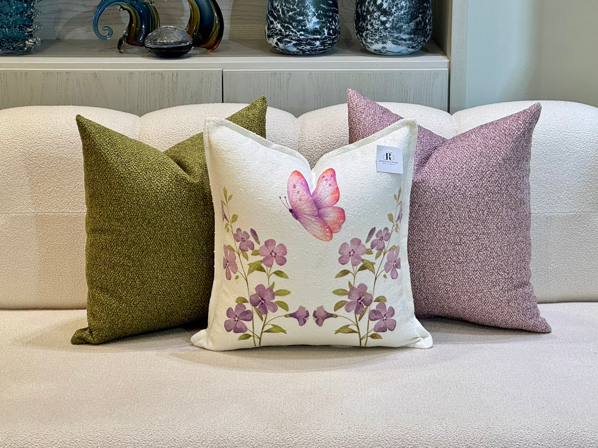 Coussin velours MAEVA