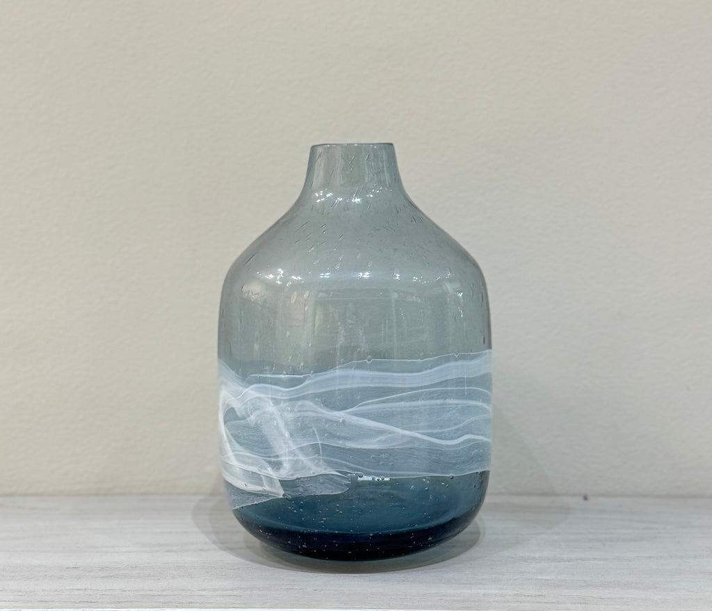 Vase “Brume” – Verre Soufflé