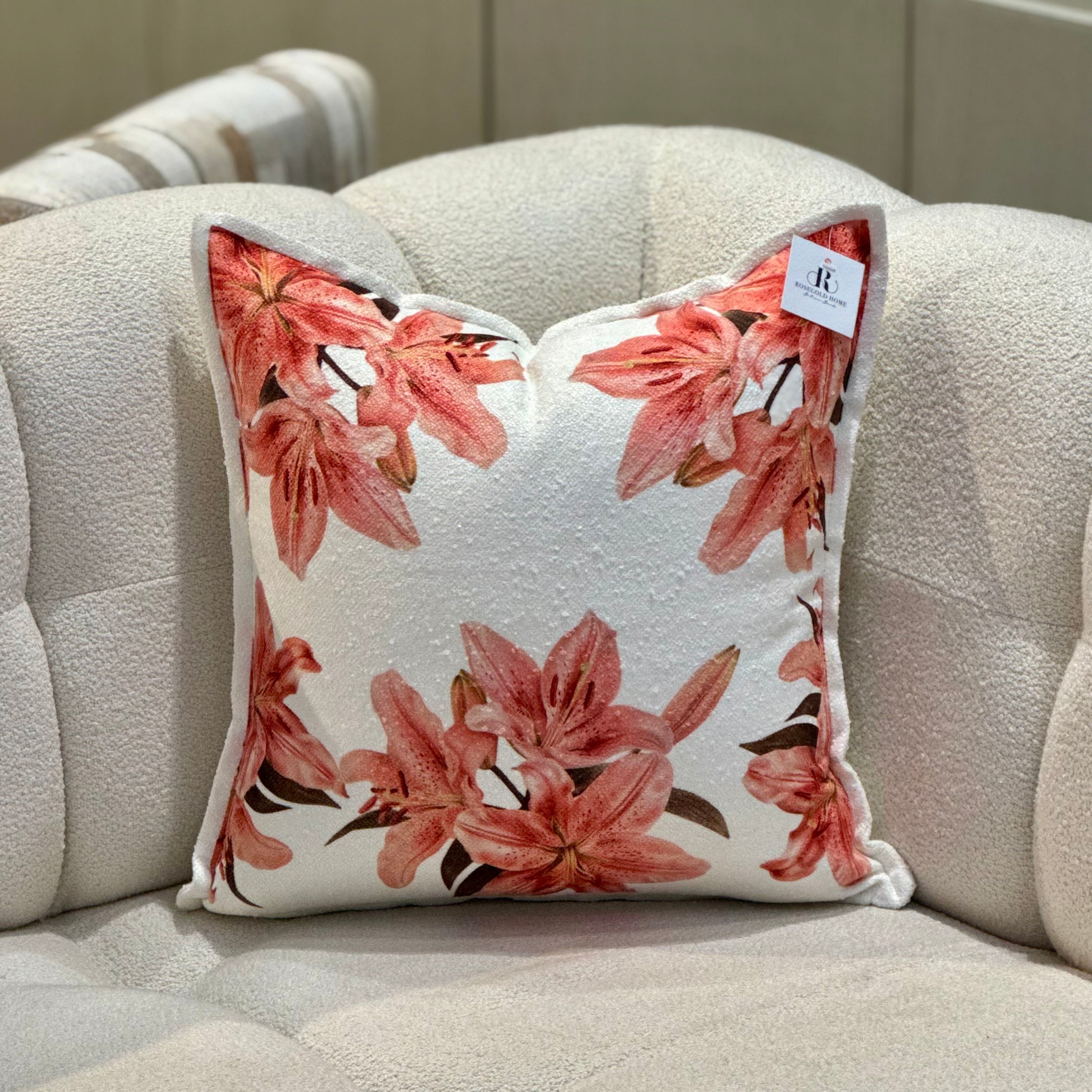 Coussin velours PINKY
