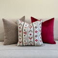 Collection Atlas Bordeaux | 3 housses velours