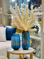 Duo “Lagoon” – Vases en Verre Soufflé