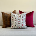 Collection Atlas Bordeaux | 3 housses velours