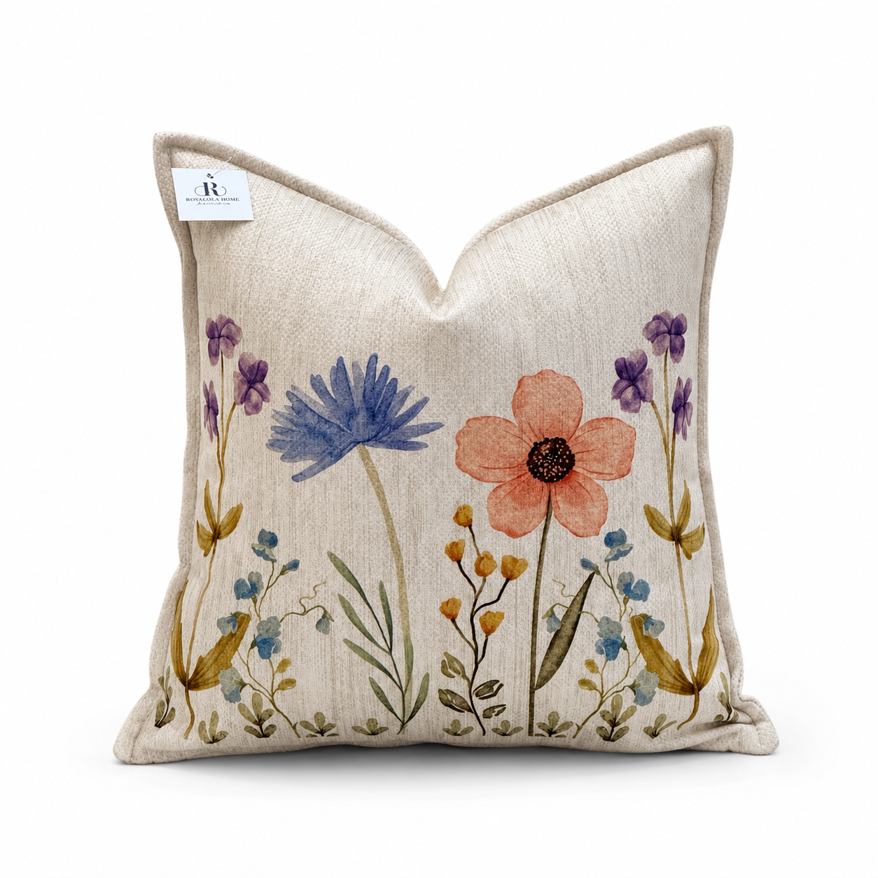 Coussin velours FLORA