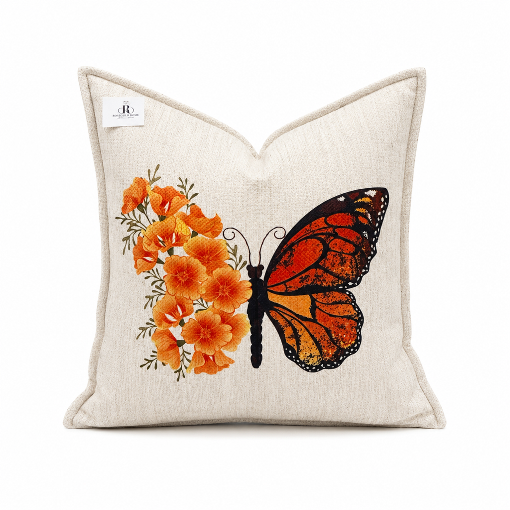 Coussin velours KOLEA