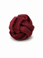 Coussin noeud rouge